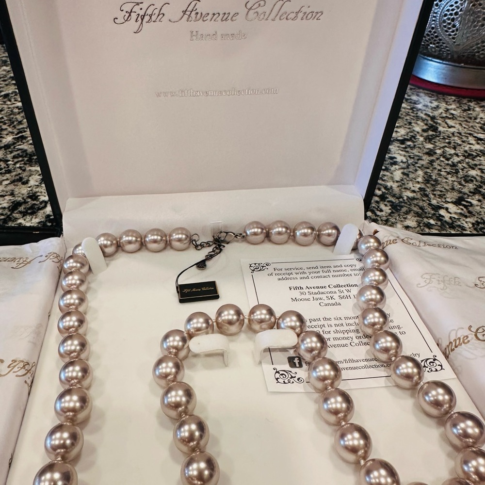 Faux Pearls